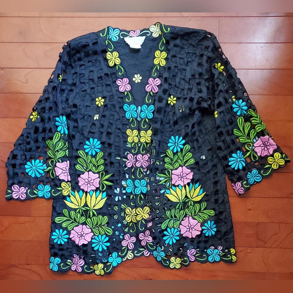 Floral Lightweight Smock Size